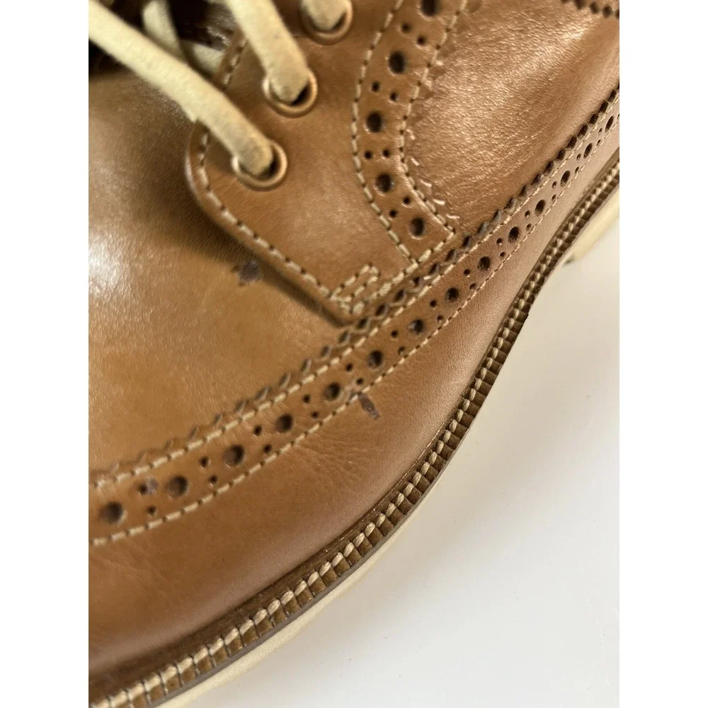 Cole‎ Haan American Classic Oxfords Shoes Mens Sz 9 Brown Leather Wingtip